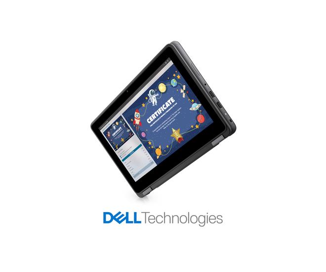 Dell Latitude 3120 2-in-1 - Intel Pentium N6000 - 8GB - 128GB SSD - 11,6" HD Touch - 54WHr - AZERTY BE - Pen Support
