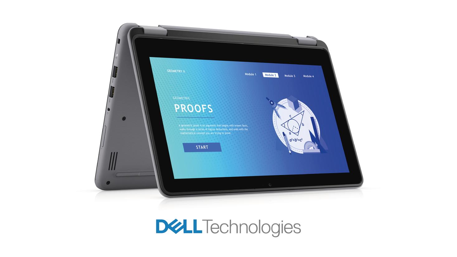 Dell Latitude 3140 2-in-1 - Intel N200 - 8GB - 256GB SSD - 11,6" HD Touch (60 mnd | Huur)