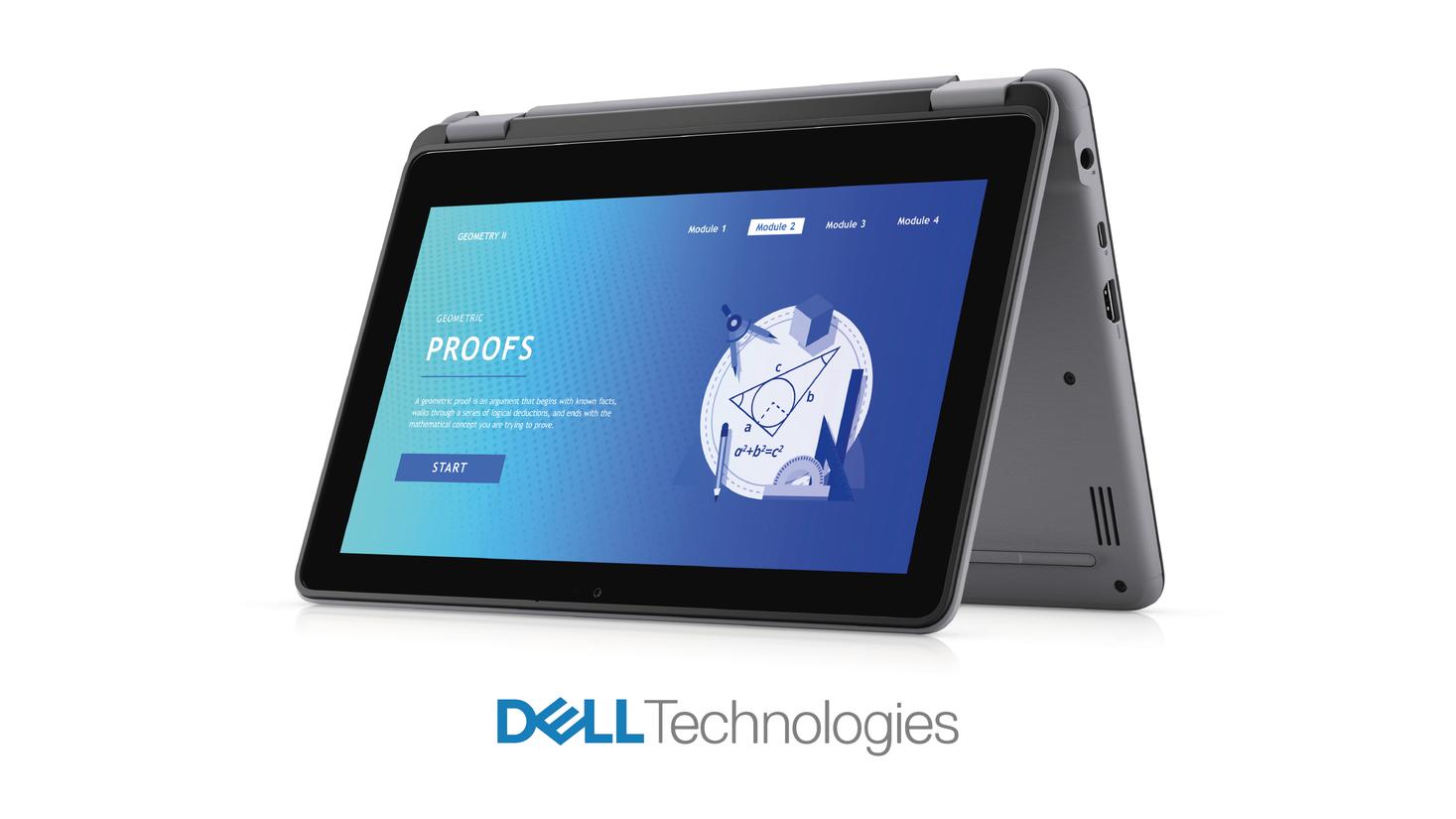 Dell Latitude 3140 2-in-1 - Intel N200 - 8GB - 256GB SSD - 11,6" HD Touch (60 mnd | Huur)