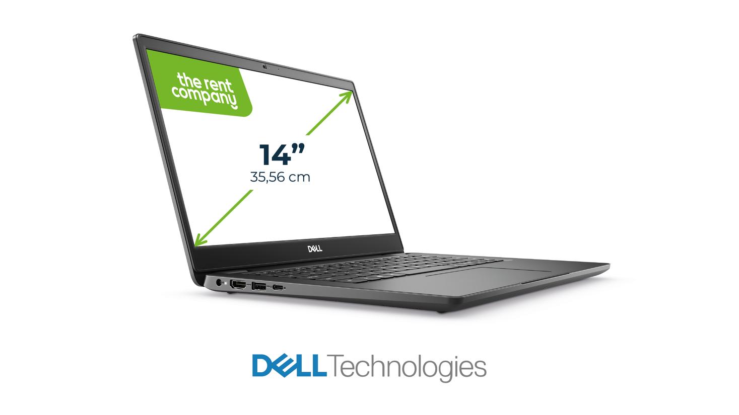 Dell Latitude 3420 - Intel i3-1125U - 8GB - 256GB SSD TOUCH (60 mnd | Huur)