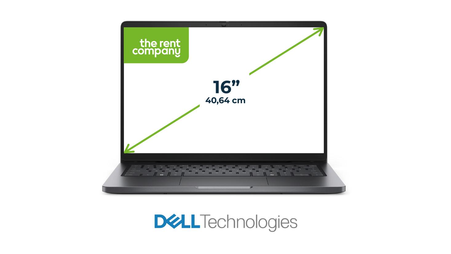 Dell Pro 16 - Intel Core 3-100U - 8GB - 256GB SSD - 16,0" WUXGA (36 mnd | Koop)