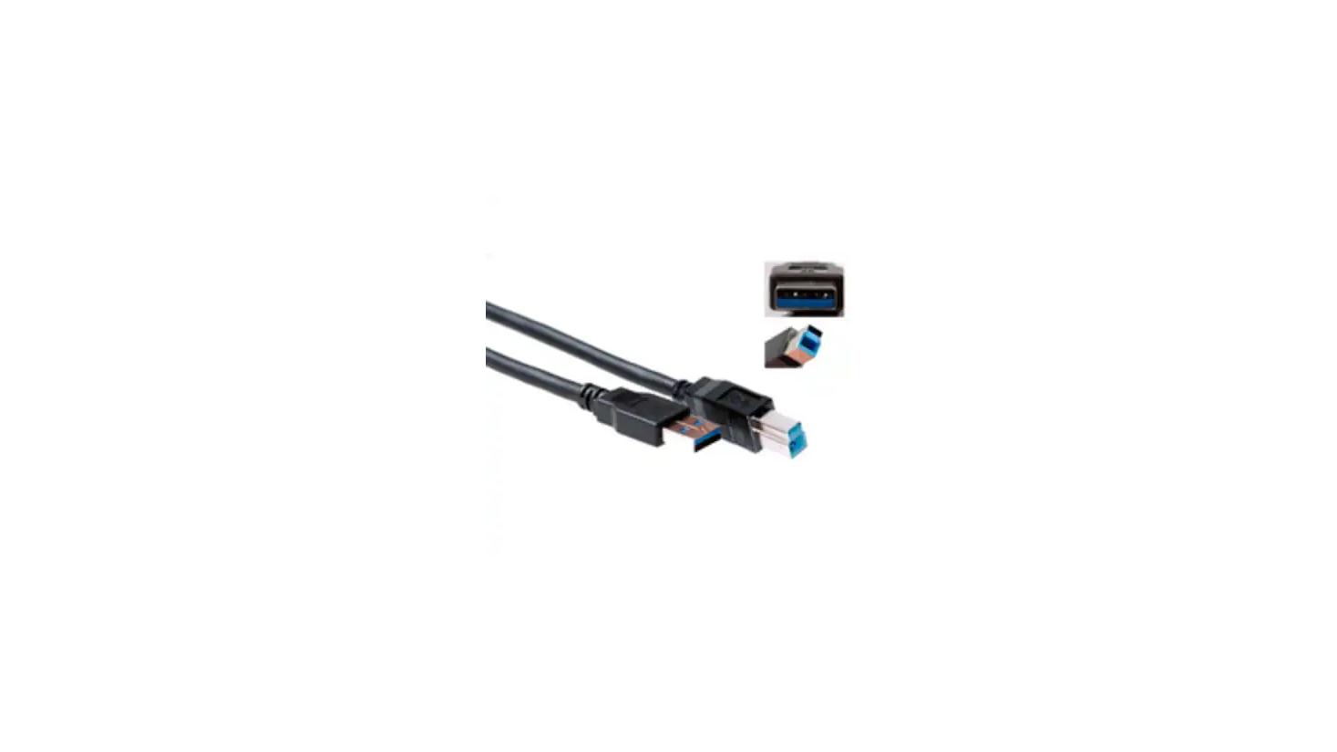 ACT USB-A male - USB-B male 2m