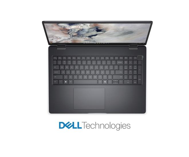Dell Pro 16 - Intel Ultra 5 225U - 16GB - 256GB SSD - 16" FHD - 55Whr - AZERTY BE + Numpad (60mnd | Huur)
