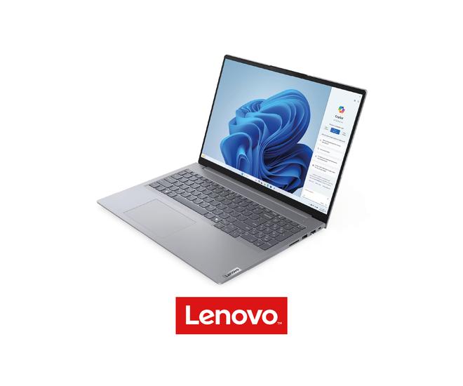Lenovo - Thinkbook 16 G7 - 16" Non-Touch - AMD Ryzen 5 7535HS - 16GB/256GB - W11PE - (36 mnd | Koop)